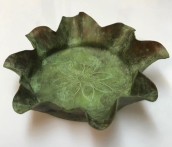  Green Daisy Dish 